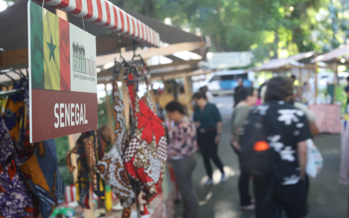 Feira dos refugiados na UFRJ do Campus da Praia Vemelha. Fotos: Pedro Ivo/ Agência O Dia
