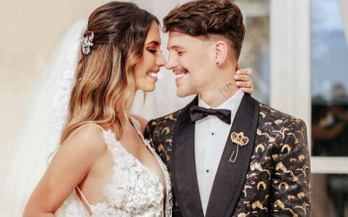 Saulo Poncio e Gabi Brandt - Foto reprodução internet