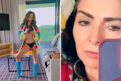 Claudia Ohana rebate comentários etaristas ao posar de biquíni: 'Sim, 60 anos'