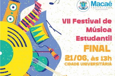Final da sétima edição do Festival de Música Estudantil acontece nesta quarta-feira, dia 21