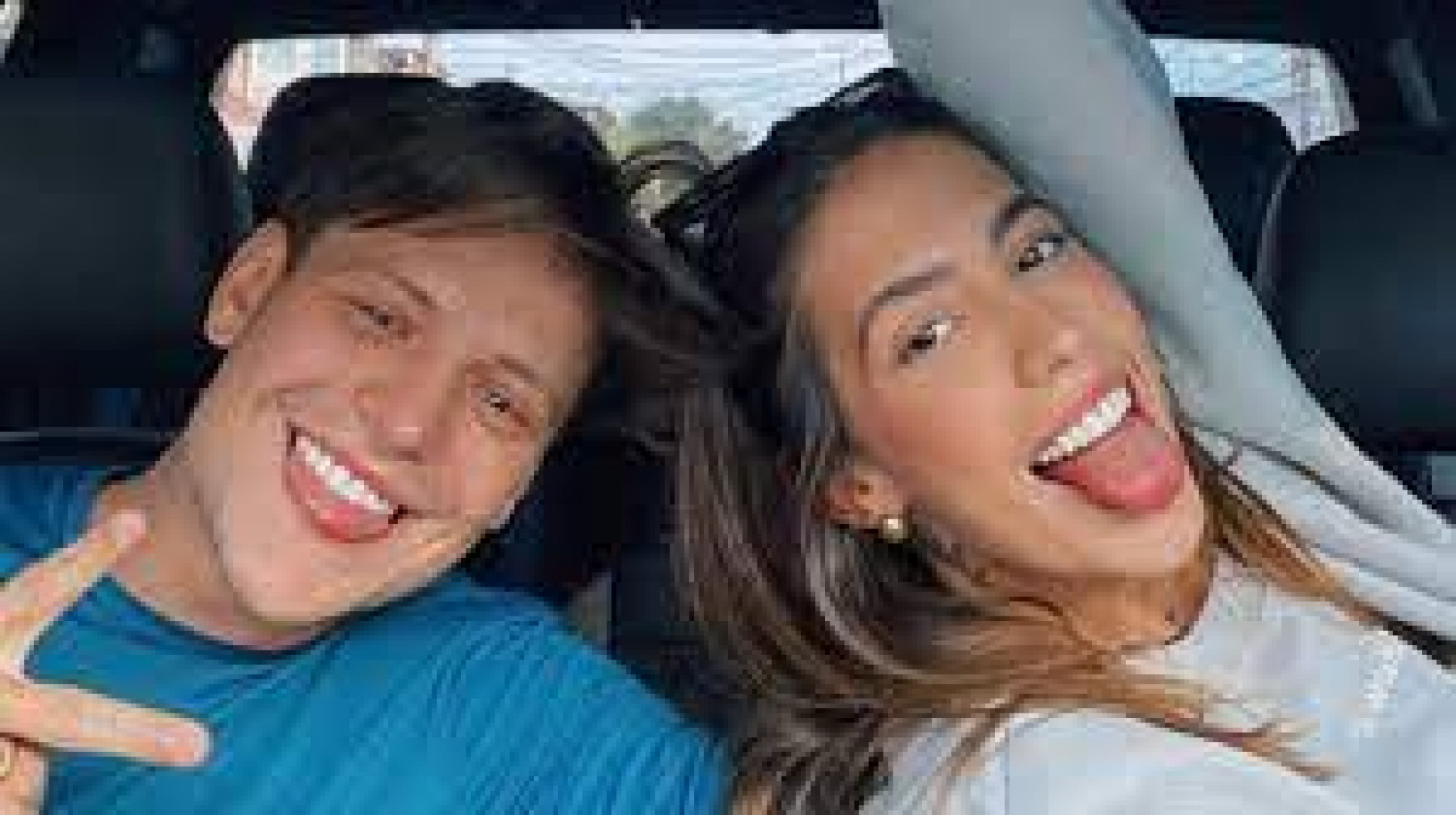 Saulo Poncio e Gabi Brandt - Foto reprodução internet