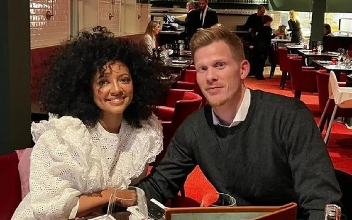 Brasileira Erica Mindegaard e o marido, o dinamarqu&ecirc;s Nikolaj Mindegaard