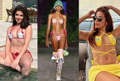 Moda: conheça a trend Cartoon Beachwear, febre entre as celebridades 