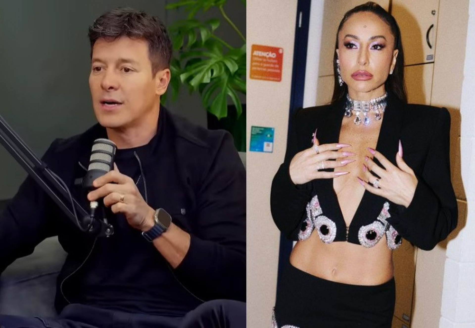 Rodrigo Sato diz que Sabrina Sato usa creme corporal com glitter - Reprodução