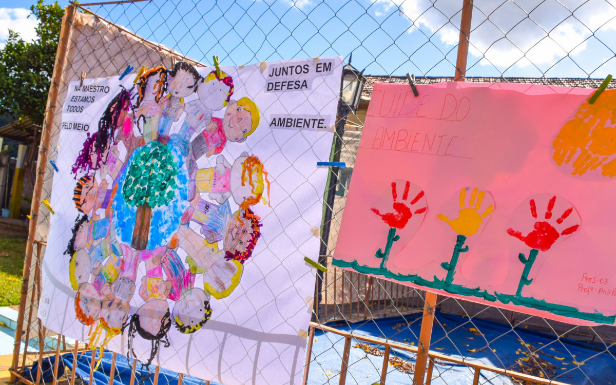 Atividades educam sobre a necessidade de preservar o Meio Ambiente