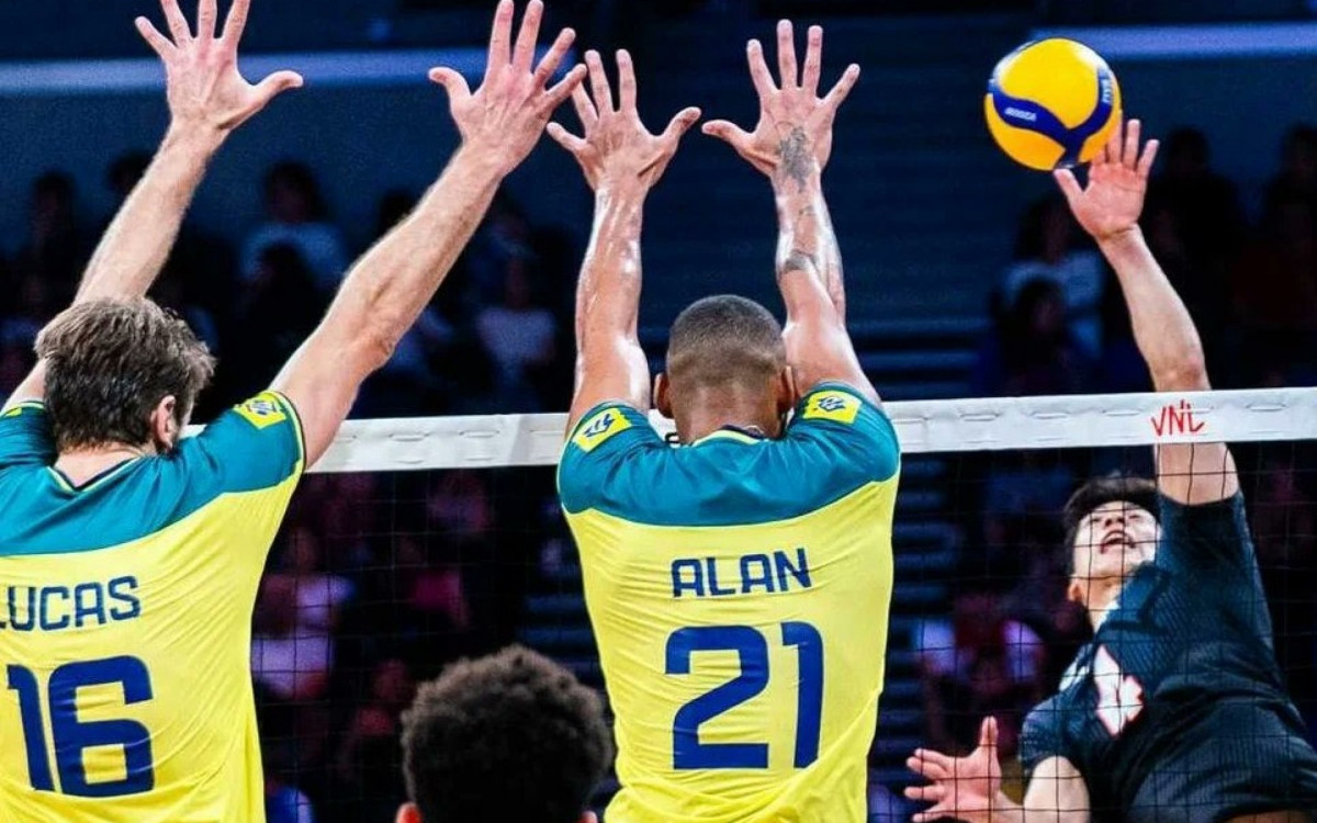 Brasil reage, mas perde para Japão no tie-break