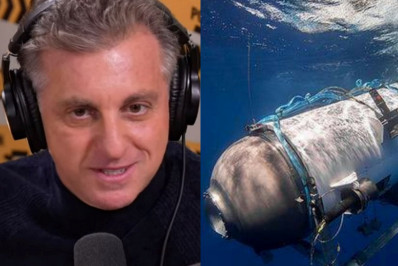 Luciano Huck rasga o verbo sobre bilionários perdidos em submarino: 'Idiotas'
