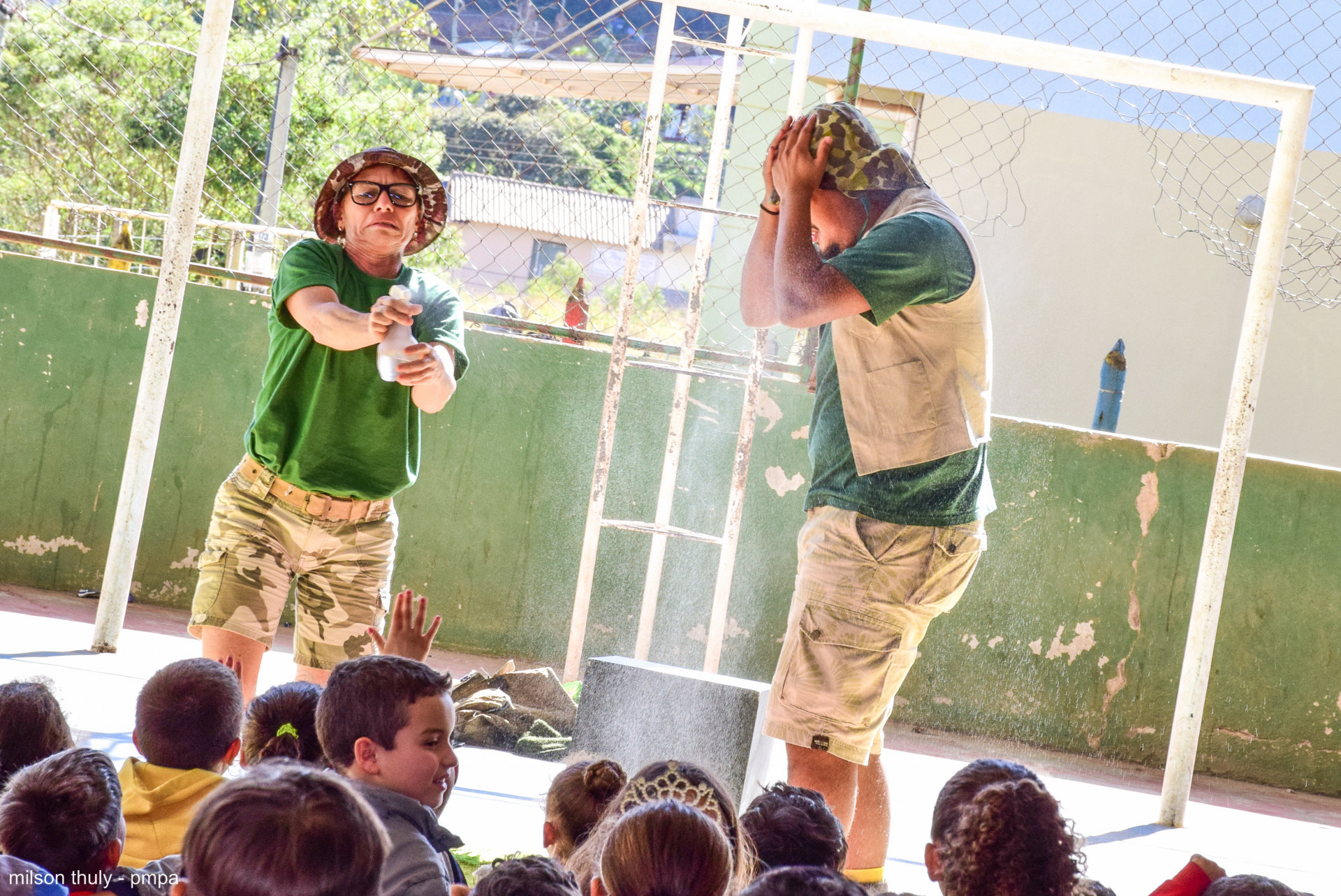 Atividades educam sobre a necessidade de preservar o Meio Ambiente