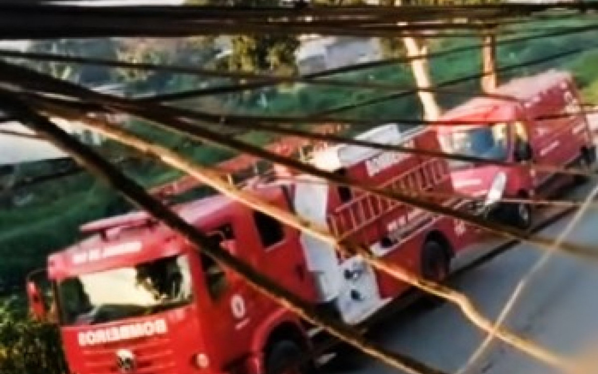 O Corpo de Bombeiros foi acionado para o Rio Botas para a retirada do corpo