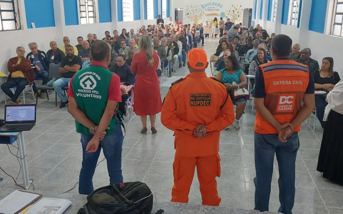 Caxias realiza I encontro formativo com porteiros escolares - Divulgação