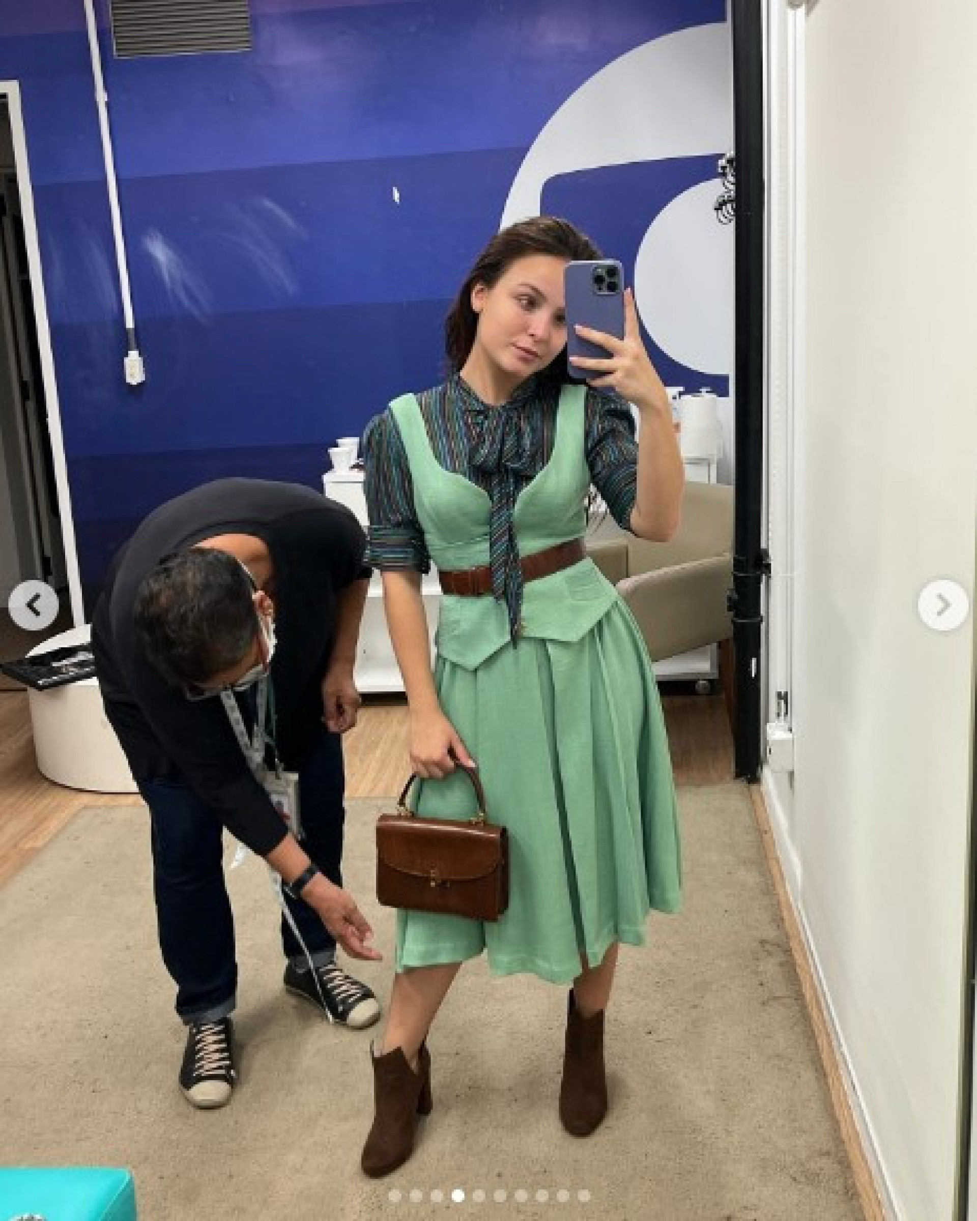 Larissa Manoela relembra momentos na Globo - Reprodução/Instagram