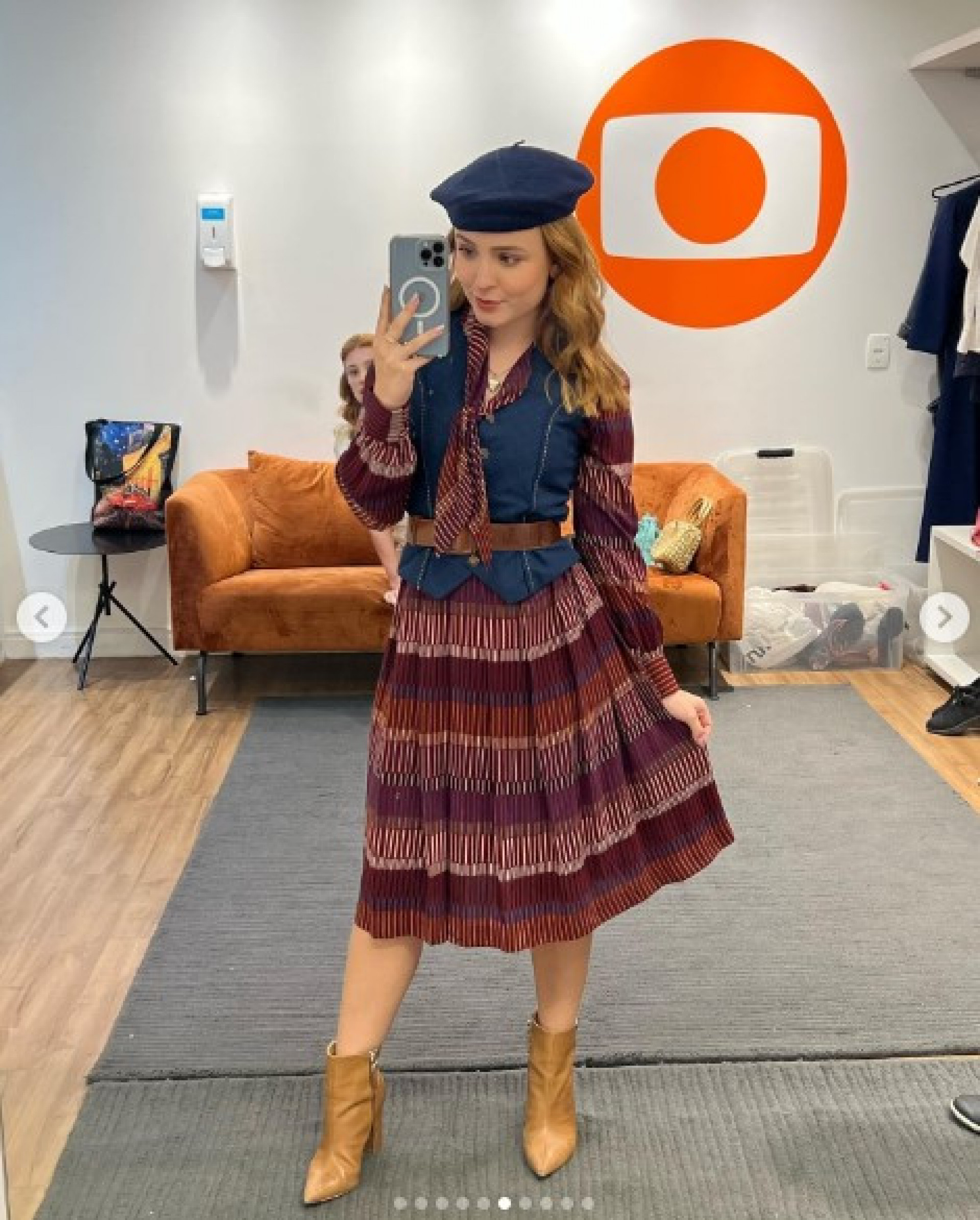 Larissa Manoela relembra momentos na Globo - Reprodução/Instagram