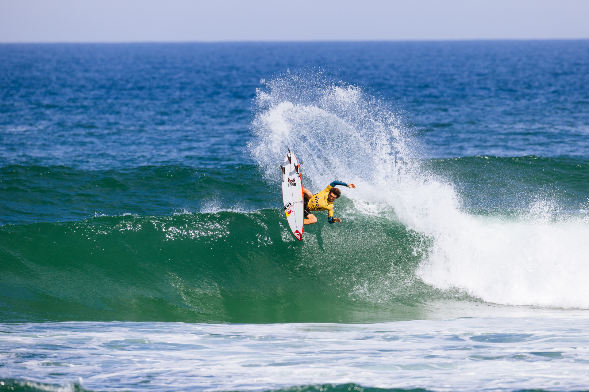 Griffin Colapinto, dos Estados Unidos, no VIVO Rio Pro apresentado por Corona  - Daniel Smorigo/Divulgação WSL