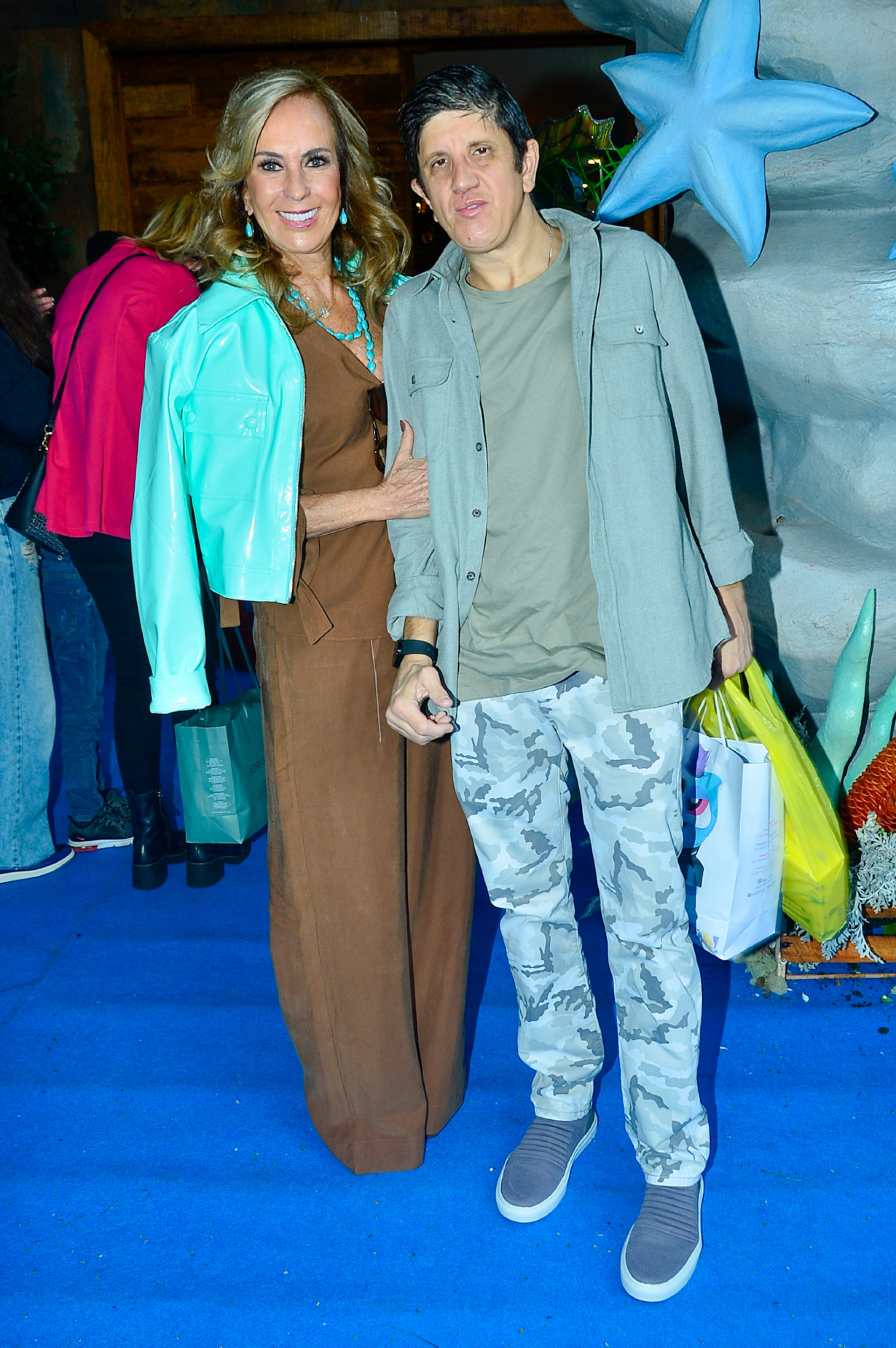 Helô Pinheiro e o filho Fernando - Eduardo Martins/Ag.News