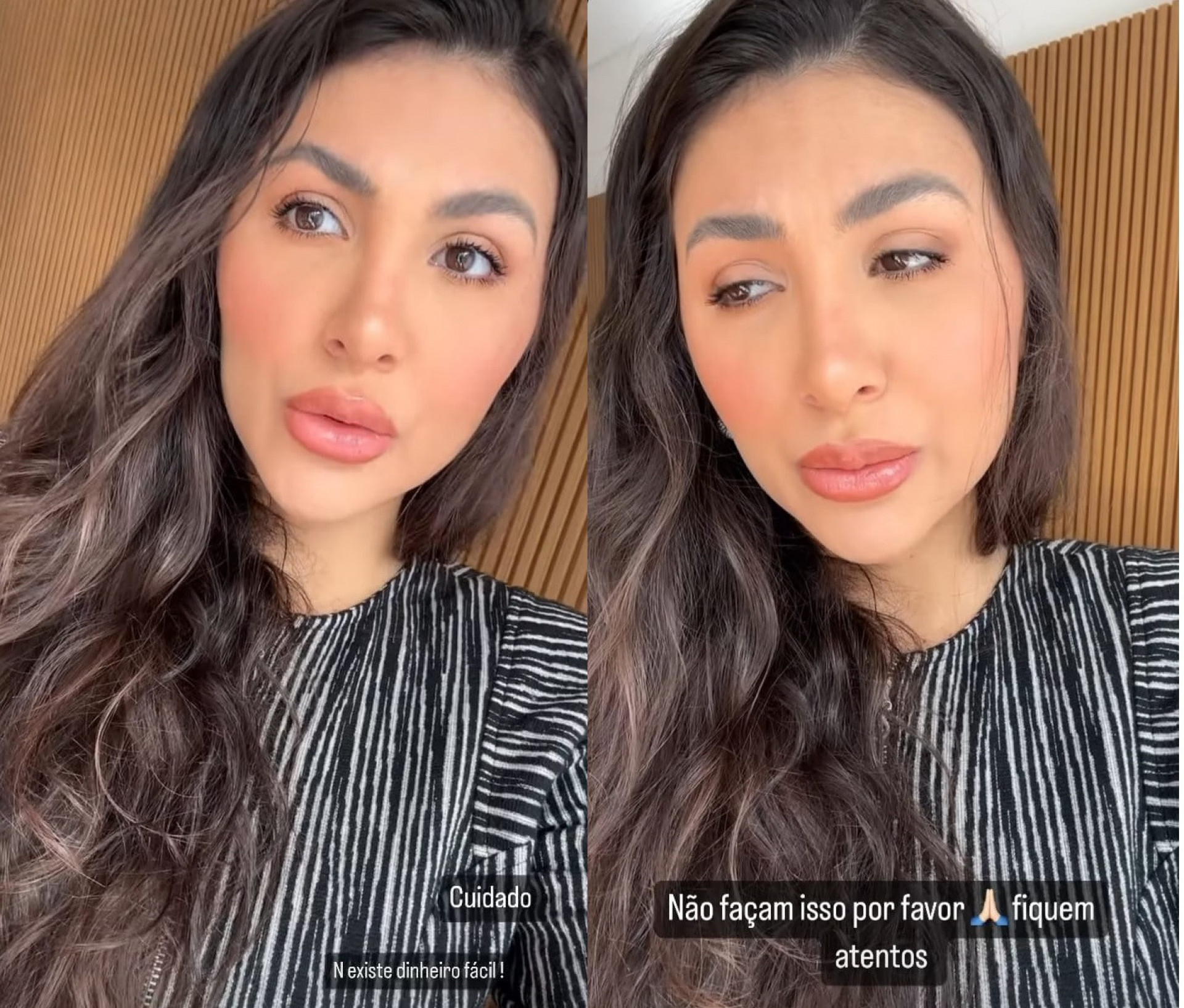 Jheny Santucci foi vítima de golpe nas redes sociais - Reprodução/Instagram