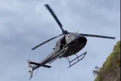 Homem é resgatado após ficar preso em precipício na Pedra da Gávea