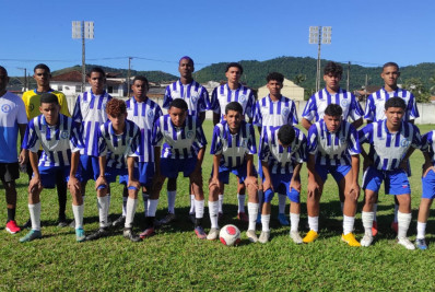 Sub 17 da Liga Angrense estreia no Campeonato Estadual de Ligas Municipais