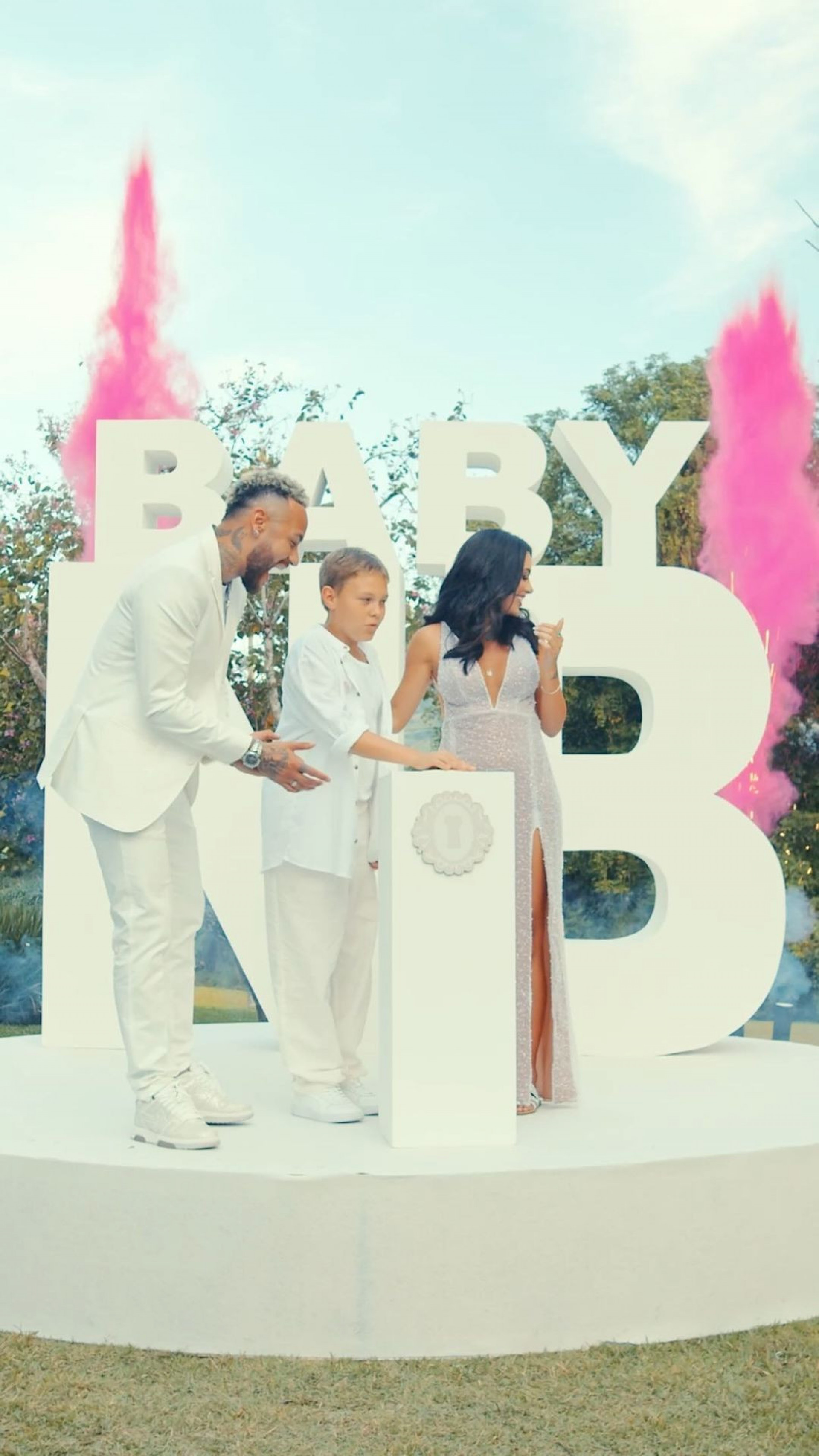 Chá revelação luxuoso de Bruna Biancardi e Neymar Jr. - Reprodução/Instagram