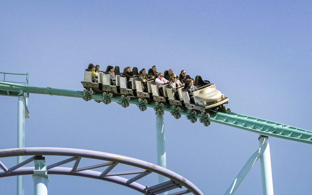 Acidente ocorreu na montanha-russa de a&ccedil;o Jetline - AFP