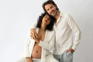 Nasceu Celeste, a filhinha de Aline Midlej