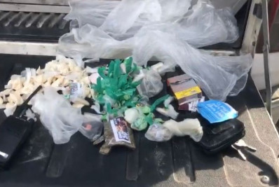 Homem é preso com drogas durante ação da PM na Zona Norte