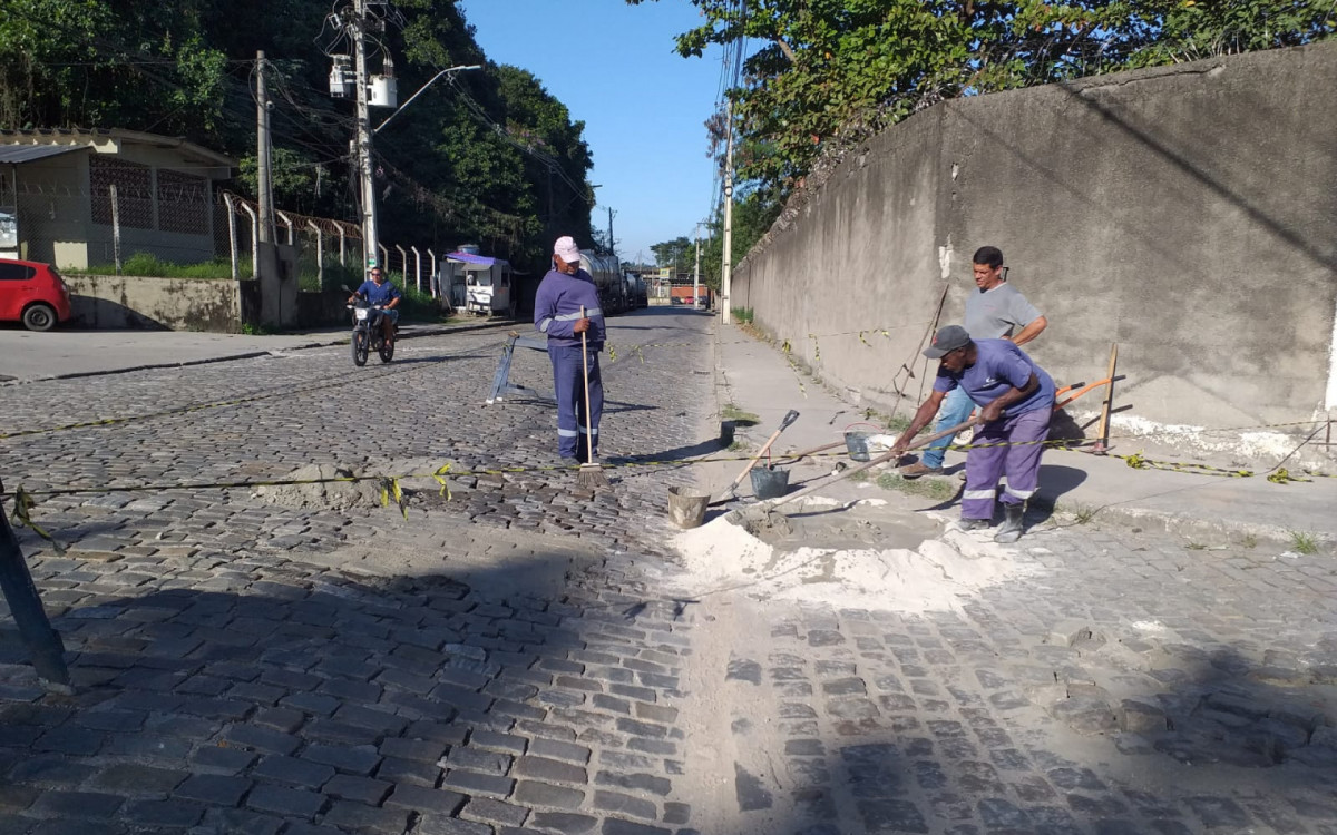Prefeitura de Caxias realiza obras em Campos El&iacute;seos - Divulga&ccedil;&atilde;o