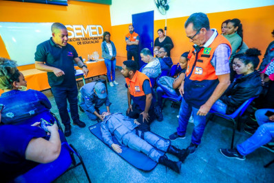 Prefeitura de Belford Roxo capacita profissionais da Educação em Primeiros Socorros