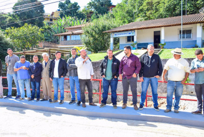 Prefeito Juninho Bernardes inaugura mais uma ponte em Paty