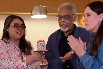 Gilberto Gil ganha 'Parabéns' após show em família: 'Viva meu rei'