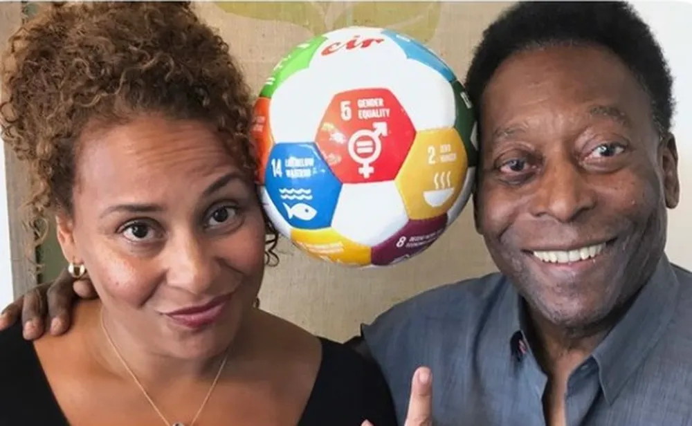 Filha de Pelé se torna primeira embaixadora brasileira do Laureus