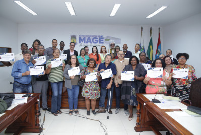 Magé dá posse aos novos membros do Conselho de Saúde