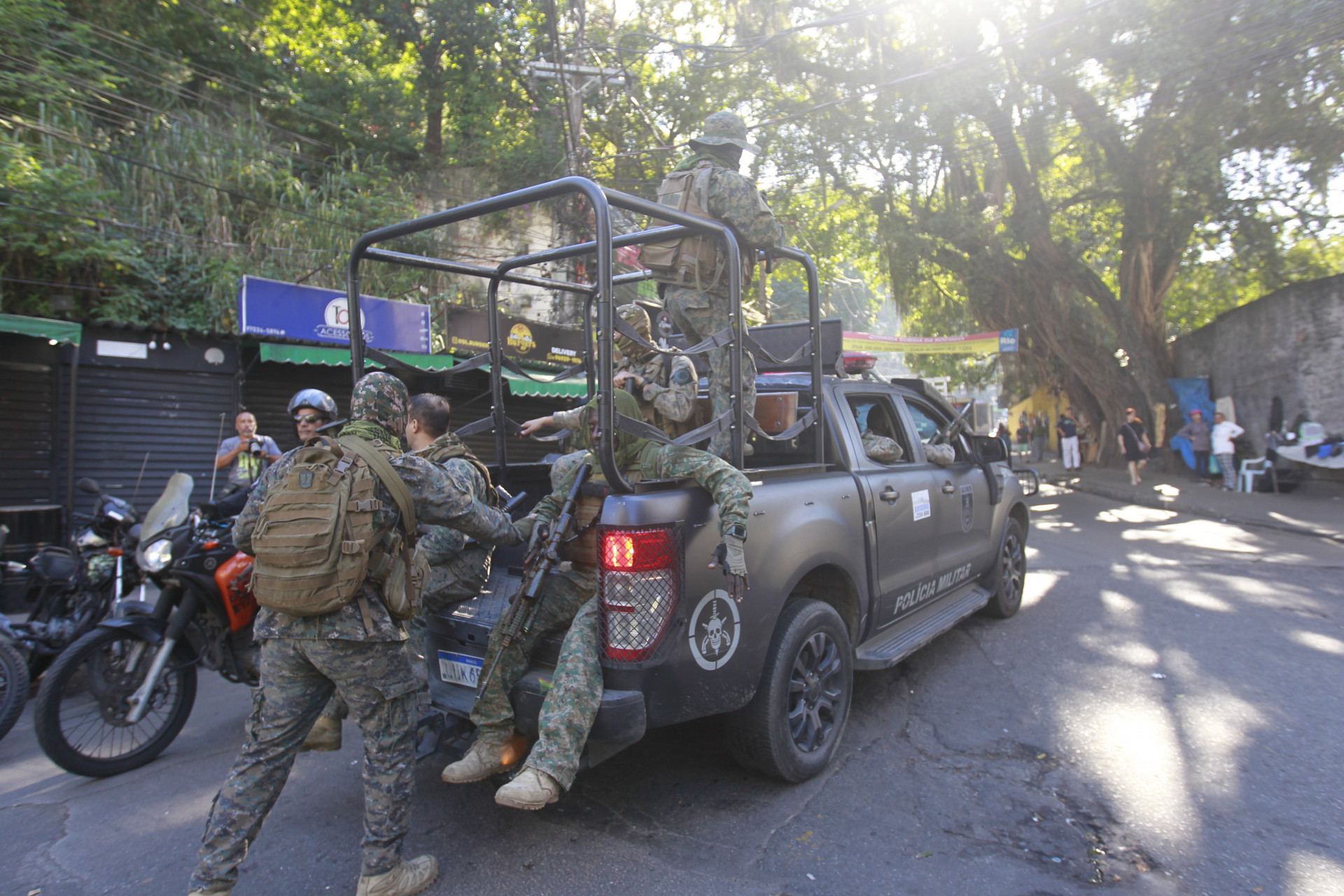 Operação Rocinha. Nesta Segunda-feira (26). - Reginaldo Pimenta / Agencia O Dia