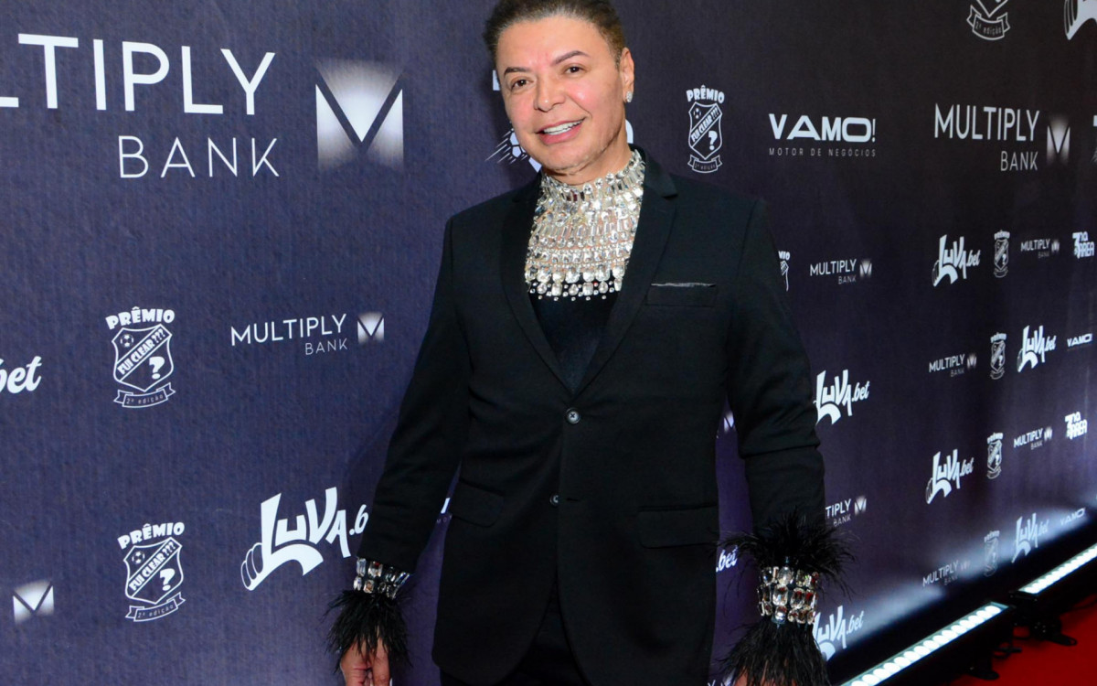 David Brazil participa da premiação \'Fui Clear 2023\', no Copacabana Palace, Zona Sul do Rio, na noite desta segunda-feira