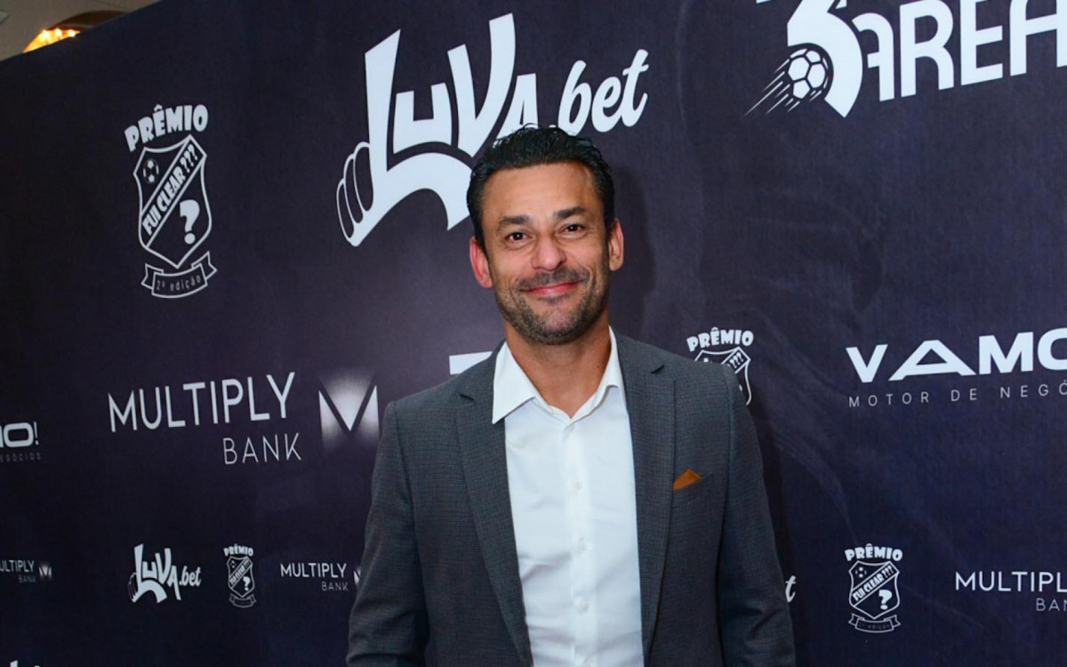 Fred participa da premia&ccedil;&atilde;o 'Fui Clear 2023', no Copacabana Palace, Zona Sul do Rio, na noite desta segunda-feira