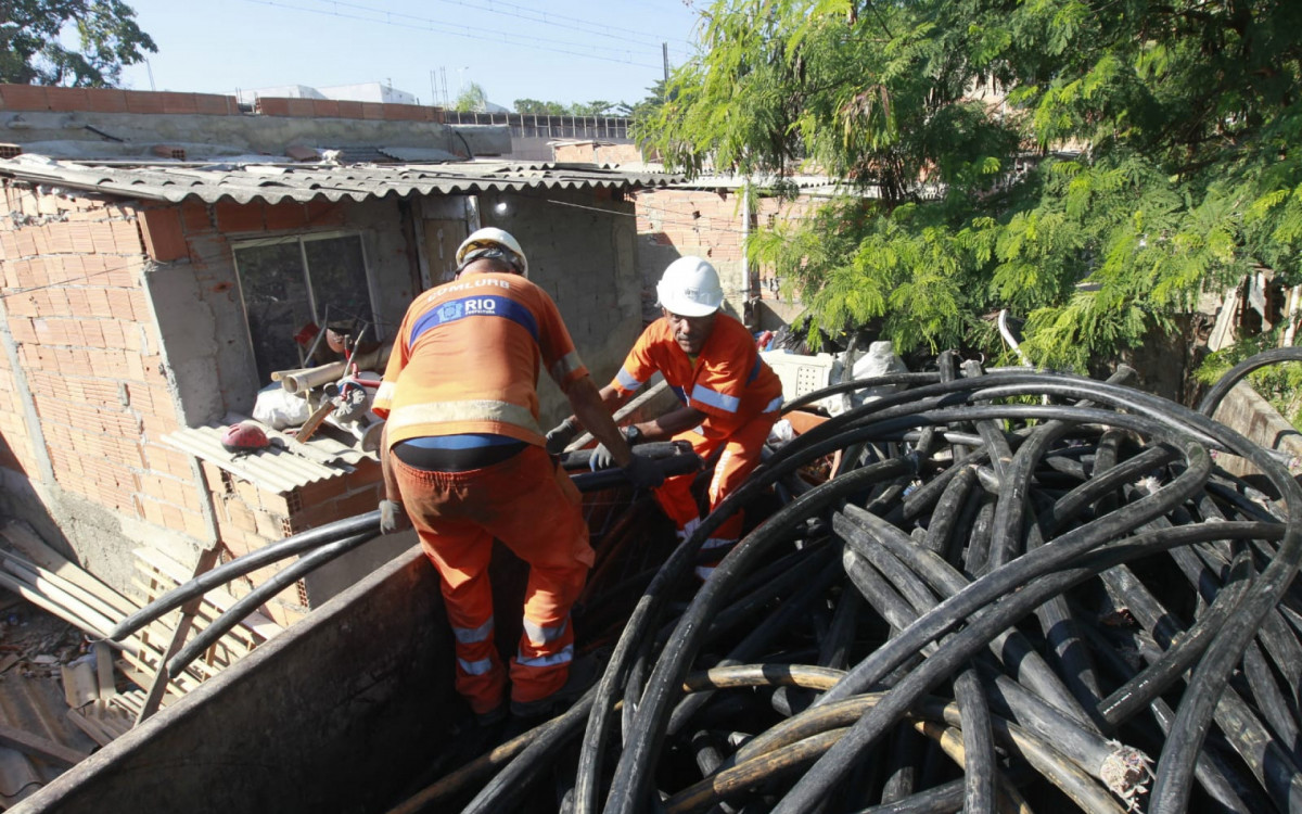 Material foi apreendido em Manguinhos, na Zona Norte do Rio