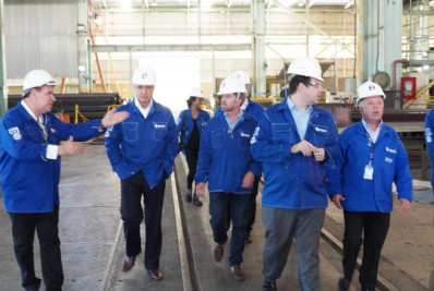 Comitiva do Congresso visita Baixada Fluminense para acompanhar construção de submarino nuclear