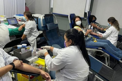 Prefeitura promove ação de coleta de sangue em parceria com Hemorio