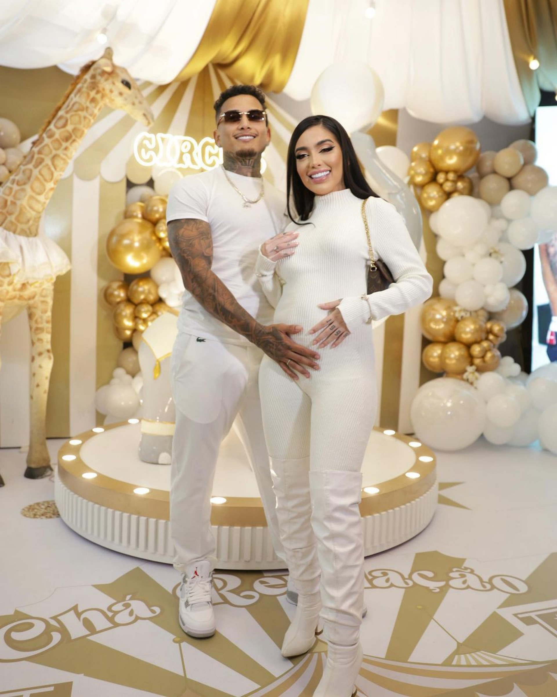 Chá revelação de MC Mirella e Dynho Alves - Reprodução/Instagram