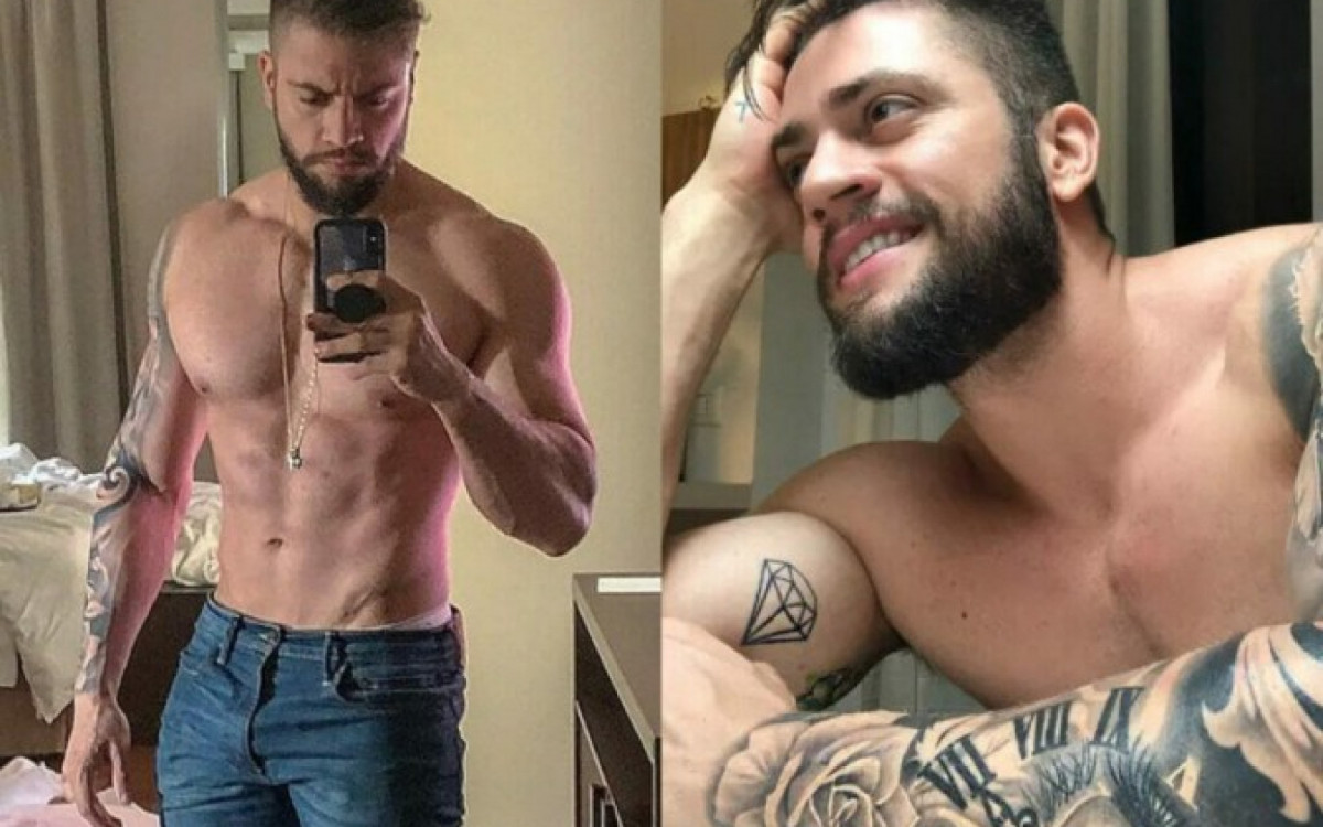 Rodrigo Godoy em A Fazenda - Foto reprodução Internet