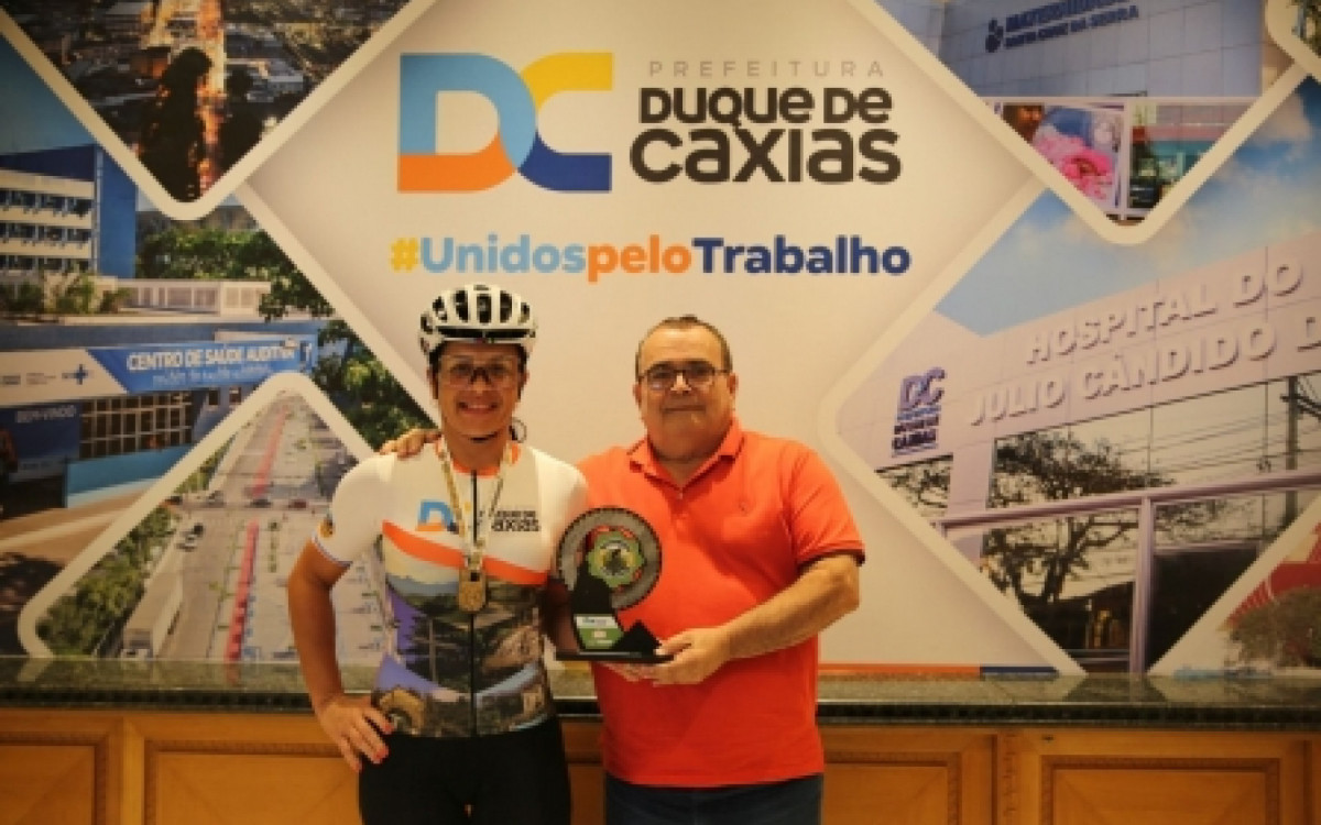 Ciclista de Duque de Caxias ganha competição - Divulgação
