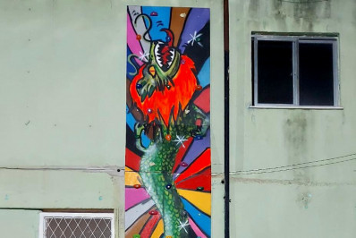 Cidade de Deus ganha parede de escalada com seis metros de altura