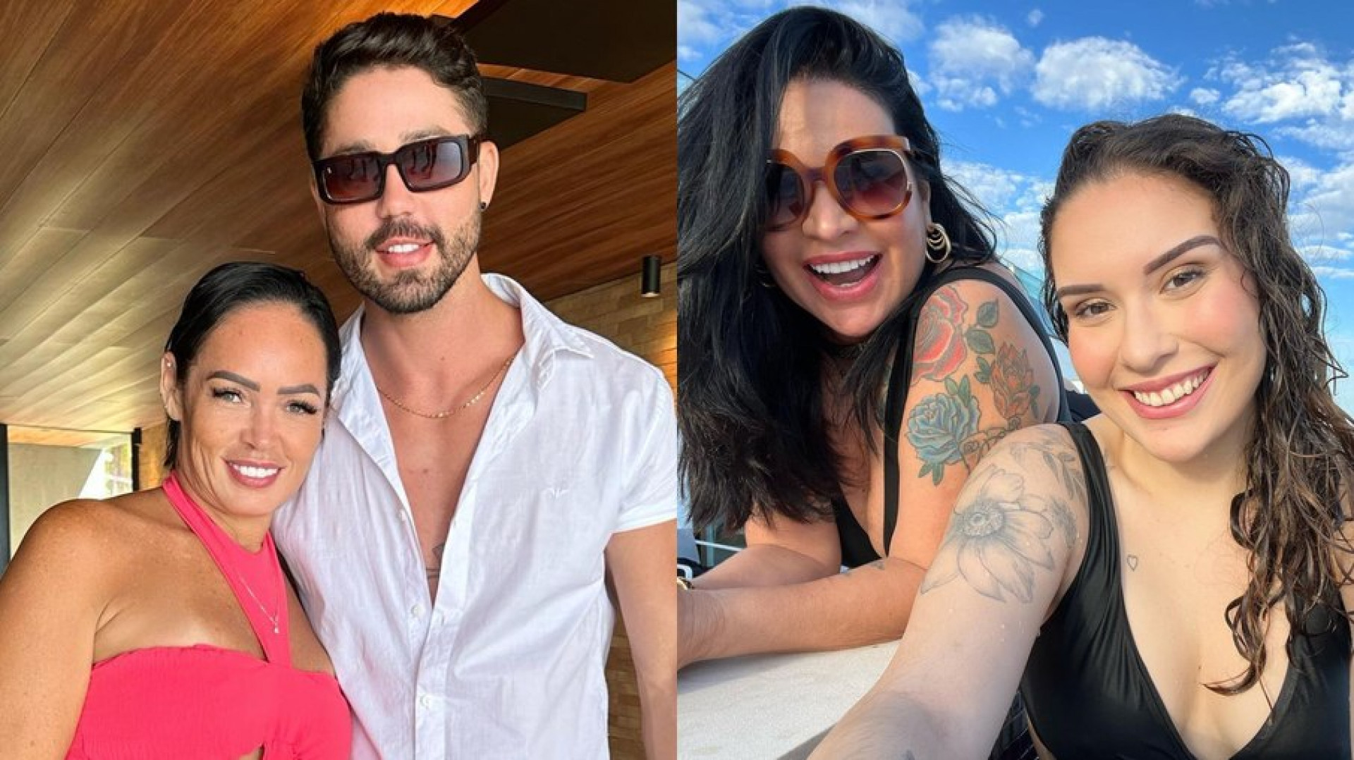 Solange Gomes e Rico Melquiades - Foto reprodução Internet