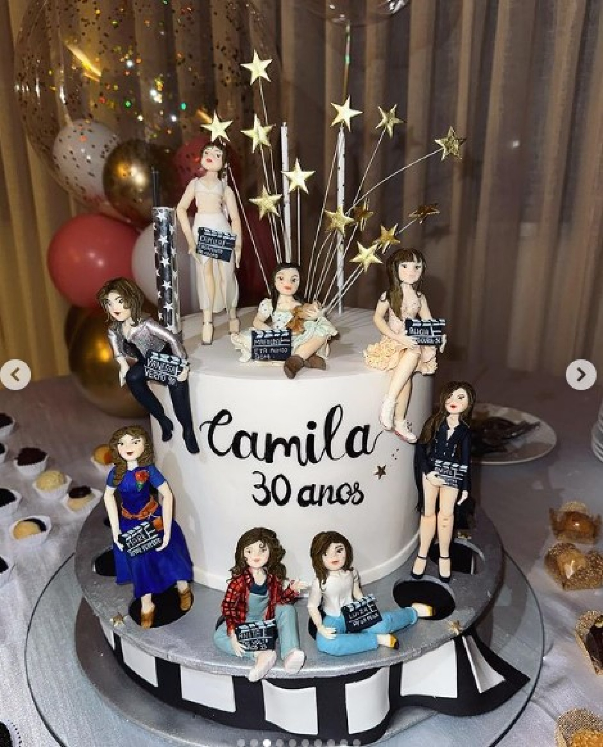 Camila Queiroz comemora aniversário de 30 anos - Reprodução/Instagram