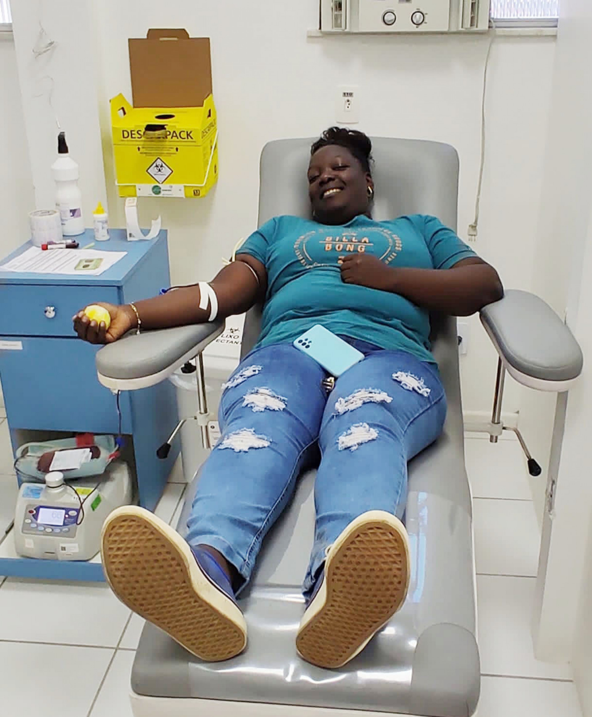 Mulheres podem doar sangue até três vezes por ano, com intervalo mínimo de 90 dias entre cada doação