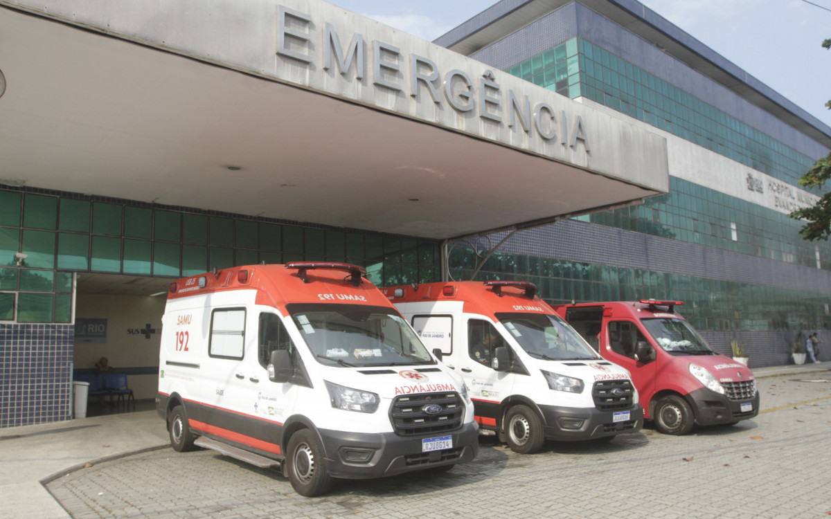 Fachada do Hospital Evandro Freire na Ilha do Governador, nesta Quinta-Feira (29). - Arquivo/ Marcos Porto/Ag&ecirc;ncia O Dia