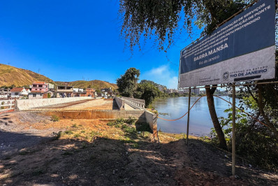 Ponte Ruth Coutinho entra na última fase de obras em Barra Mansa