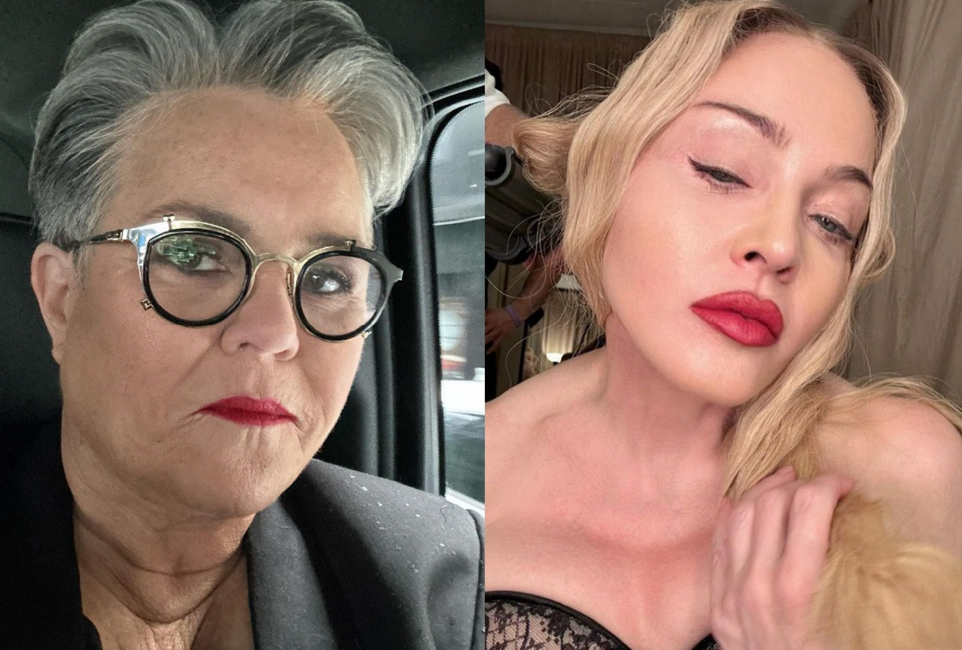  Rosie O?Donnell e Madonna - Reprodução do Instagram