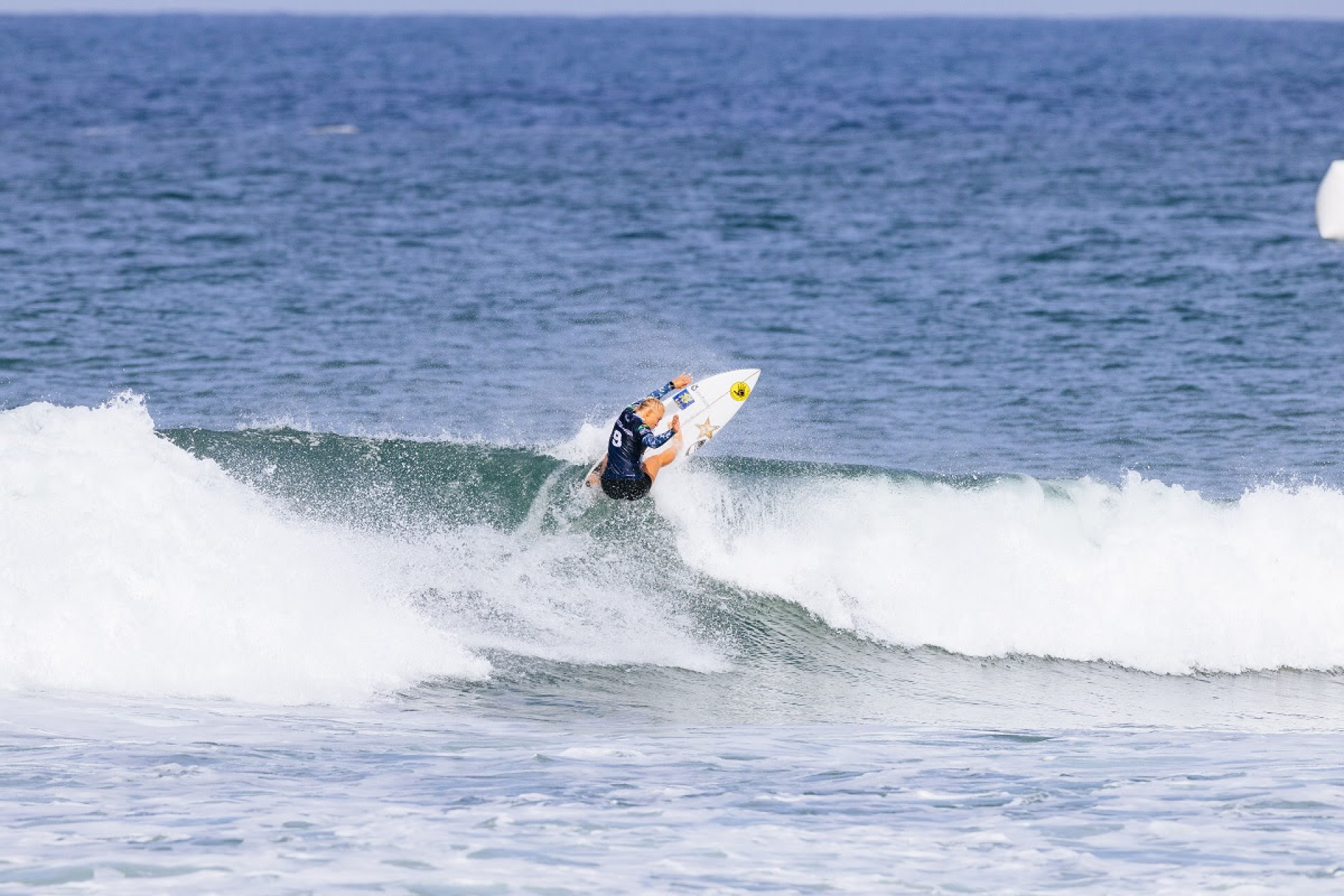 Tatiana Weston-Webb estreou com derrota para Caroline Marks  - WSL/Daniel Smorigo