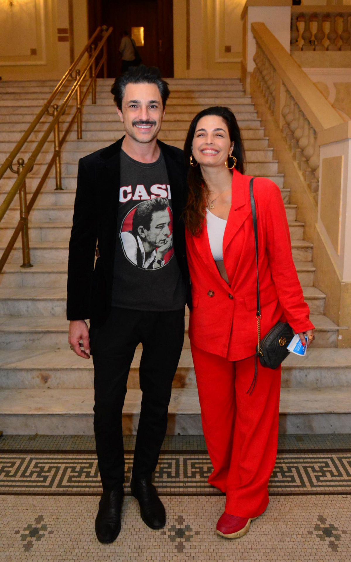 Emanuelle Araújo e o marido