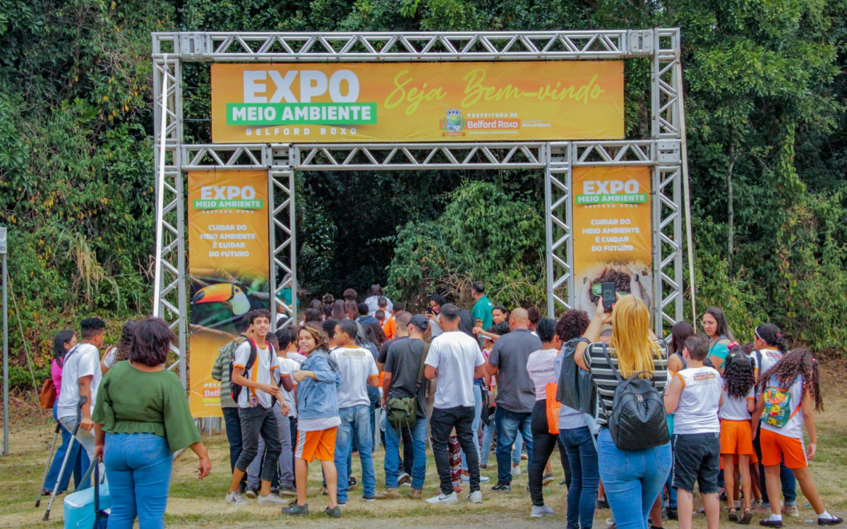 Durante o evento foram trilhas educativas para conhecer a antiga Fazenda do Brejo